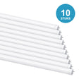 10 stuks LED TL buis T8 120cm 18W 3600 lm 200 lm/W neutraalwit 5000K