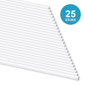 25 stuks LED TL buis T8 120cm 18W 3600 lm 200 lm/W neutraalwit 5000K