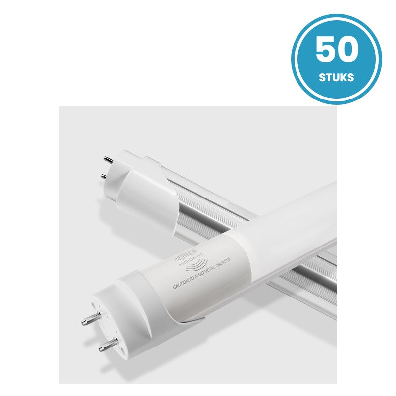 Carton de 50 tubes LED T8 120cm 18W blanc lumière du jour 6000K