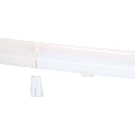 LED-T5-Leiste, kaltweiß, 4000 K, 30 cm, 400 Lumen, verbindbar, für Schränke und Küchen
