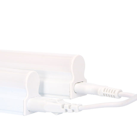 LED-T5-Leiste, kaltweiß, 4000 K, 30 cm, 400 Lumen, verbindbar, für Schränke und Küchen