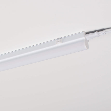LED-T5-Leiste, kaltweiß, 4000 K, 30 cm, 400 Lumen, verbindbar, für Schränke und Küchen