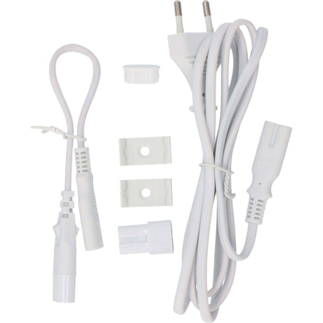 LED-T5-Leiste, kaltweiß, 4000 K, 30 cm, 400 Lumen, verbindbar, für Schränke und Küchen