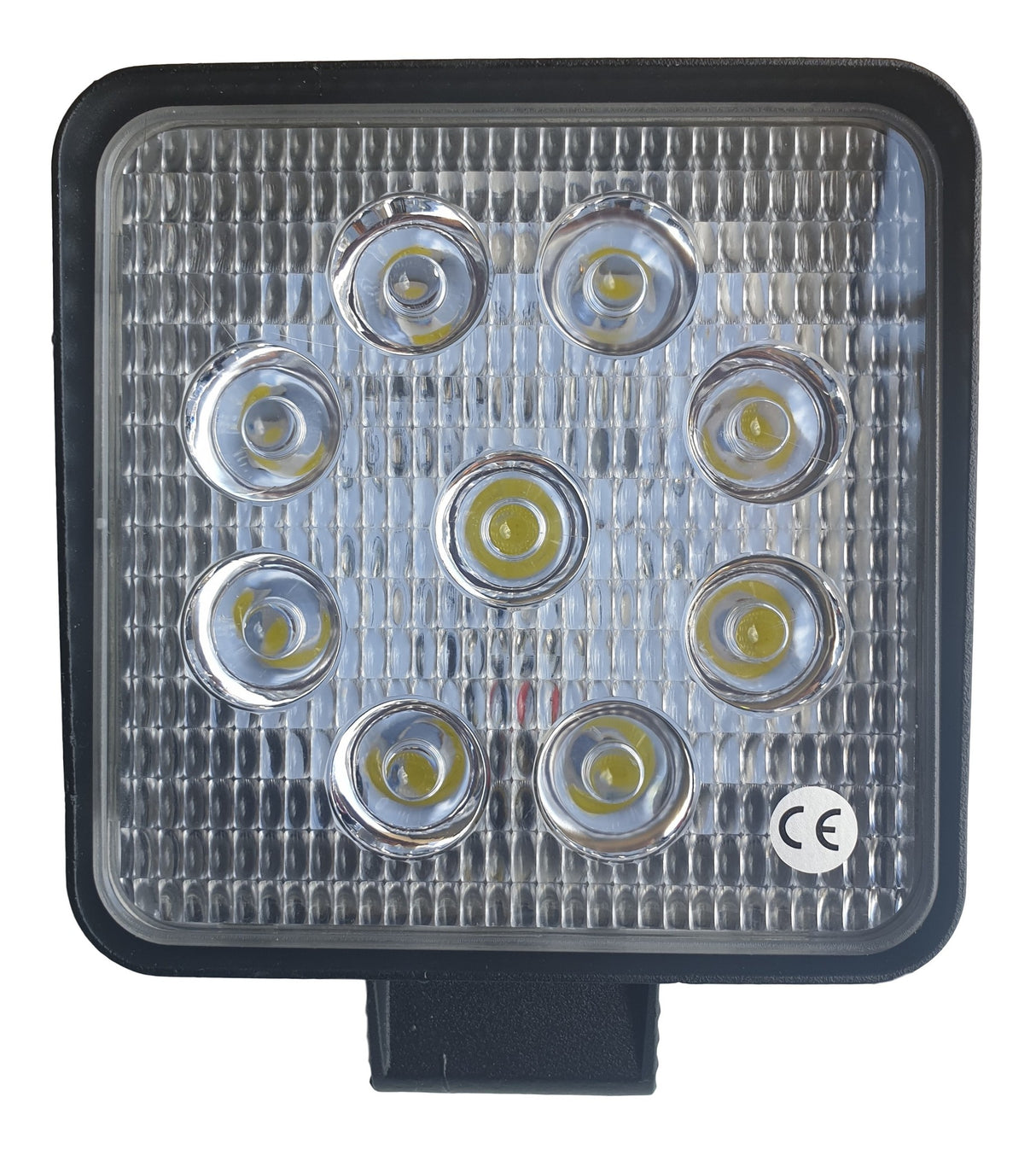 LED werklicht vierkant | verstraler 9x3 = 27W | 10-30 Volt | 6000K | IP67