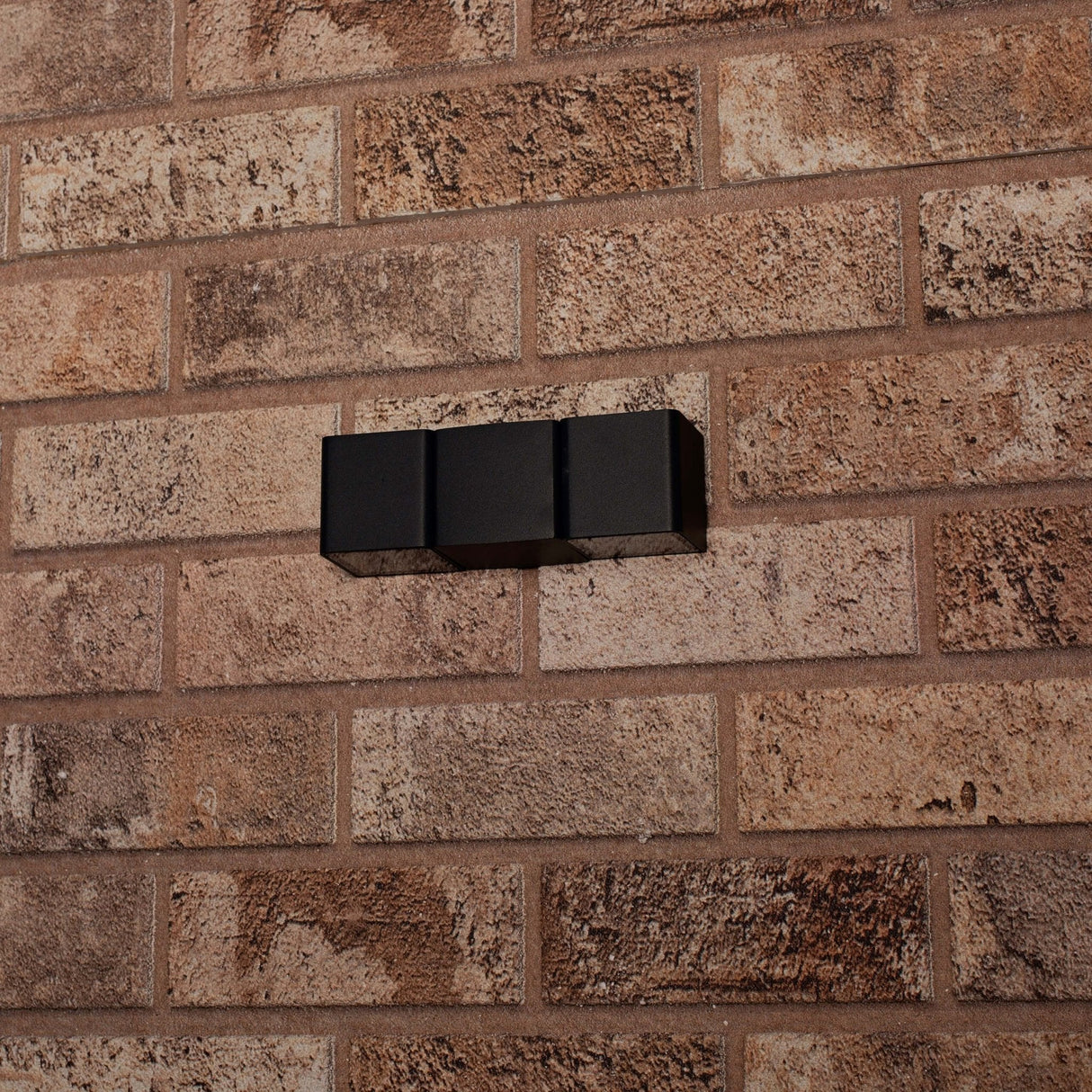 LED's Light 4-flammige Wandleuchte für den Außenbereich - Modell Aversa - Warmweiß - IP54 wasserdicht - Anthrazit