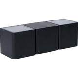 LED's Light 4-flammige Wandleuchte für den Außenbereich - Modell Aversa - Warmweiß - IP54 wasserdicht - Anthrazit