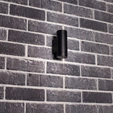 LED's Light Up & Down Light Wandlamp - 2x GU10 fitting - IP44 - Antraciet - Model Carpi