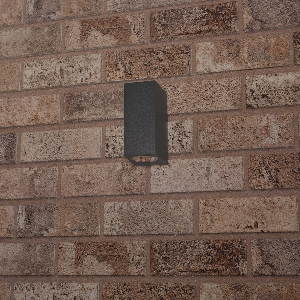 NØRD Up&amp;Down - LED's Light LED-Außenleuchte mit GU10-Fassung - Rechteckig - IP44 - Anthrazit - Modell Mailand