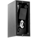 NØRD Up&amp;Down - LED's Light LED-Außenleuchte mit GU10-Fassung - Rechteckig - IP44 - Anthrazit - Modell Mailand