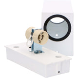 NØRD Up&amp;Down - LED's Light LED-Außenleuchte mit GU10-Fassung - Rechteckig - IP44 - Weiß - Modell Mailand