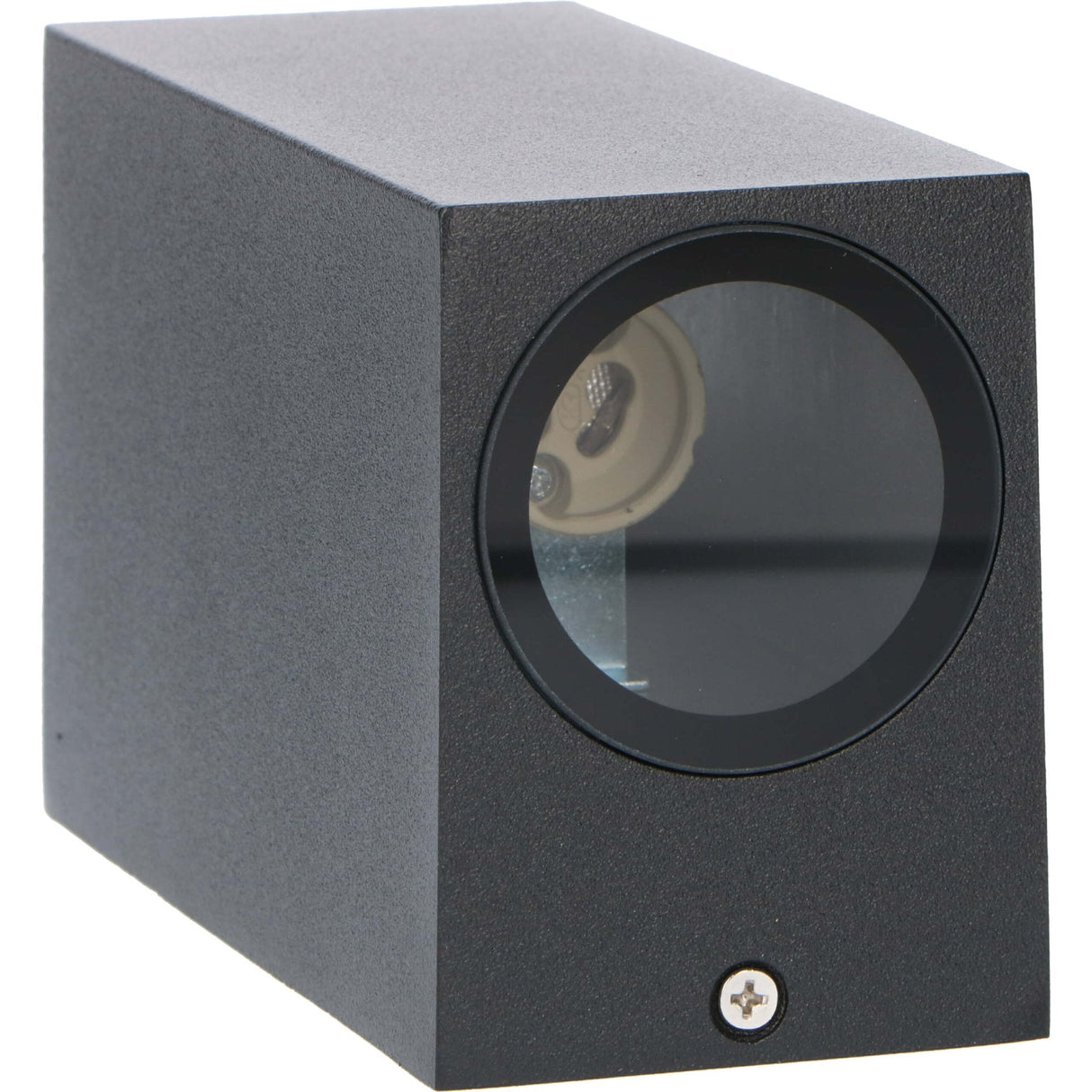 NØRD Up&amp;Down - LED's Light LED-Außenleuchte mit GU10-Fassung - Rechteckig - IP44 - Schwarz - Modell Mailand