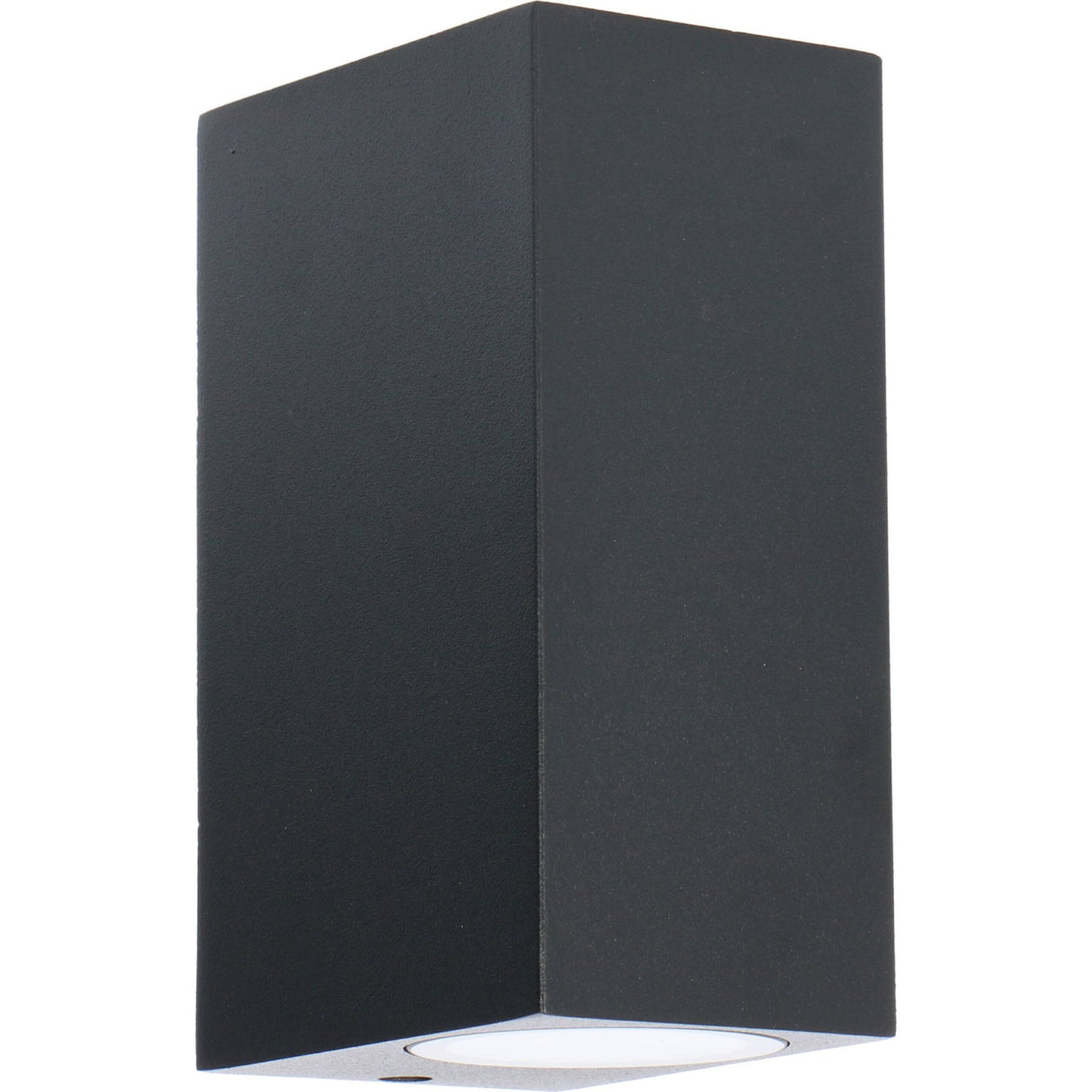NØRD Up&amp;Down - LED's Light LED-Außenleuchte mit GU10-Fassung - Rechteckig - IP44 - Schwarz - Modell Mailand