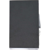 NØRD Up&amp;Down - LED's Light LED-Außenleuchte mit GU10-Fassung - Rechteckig - IP44 - Schwarz - Modell Mailand