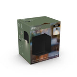 NØRD Down - LED's Light LED-Wandleuchte für den Außenbereich mit GU10-Fassung - Quadratisch - IP44 - Schwarz - Modell Rome