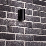 LED Light Wall Lamp for outdoor use - GU10 fitting - IP44 waterproof - Anthracite - Model Carpi