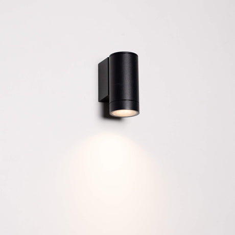 LED's Light Muurlamp voor buiten - GU10 fitting - IP44 waterbestendig - Antraciet - Model Carpi