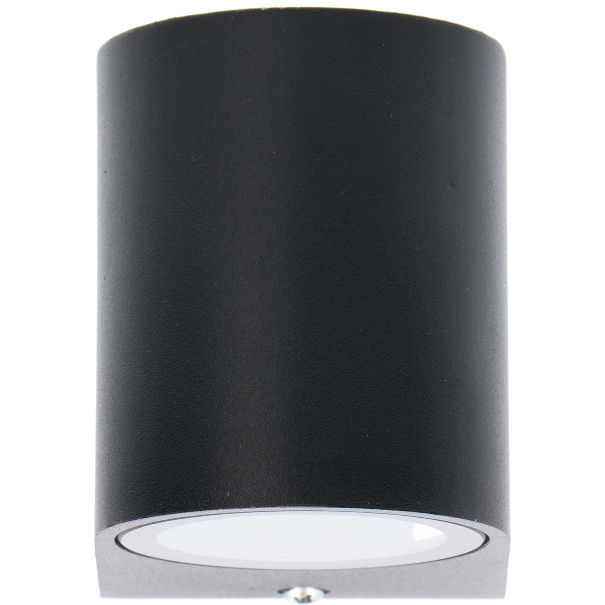 LED's Light LED-Wandleuchte für den Außenbereich mit GU10-Fassung - Rund - Modell San Marino - IP44 - Schwarz