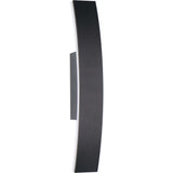 LED's Light Wandleuchte Außen - Modell Todi - Drehbar - Rundum warmweißes Licht - IP54 - Anthrazit