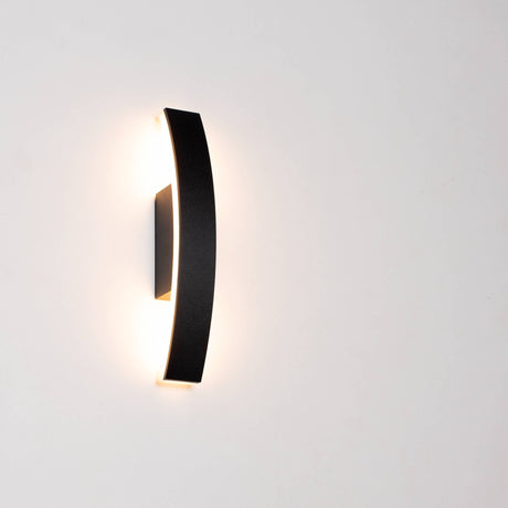 Aplique LED exterior de LED's Light - Modelo Todi - Giratorio - Luz blanca cálida en todo el perímetro - IP54 - Antracita