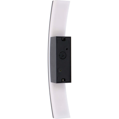 Aplique LED exterior de LED's Light - Modelo Todi - Giratorio - Luz blanca cálida en todo el perímetro - IP54 - Antracita