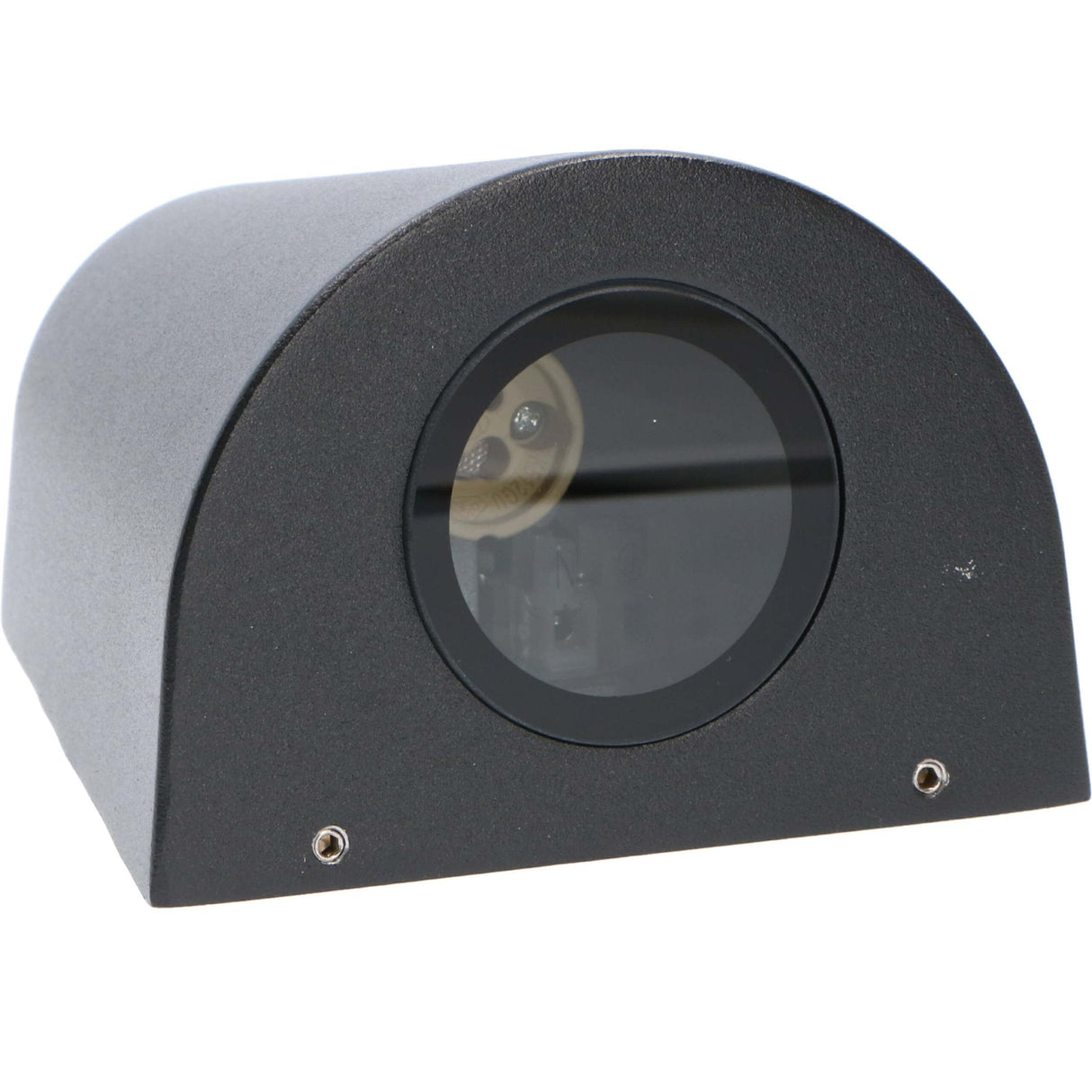 LED's Light LED Wandleuchte für den Außenbereich - Vase mit 2 Lichtpunkten - Modell Como - IP44 - Anthrazit