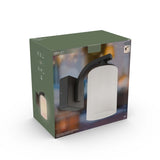 LED's Light LED Wandlamp Milky met E27 fitting - IP44 - Model Noto - Antraciet