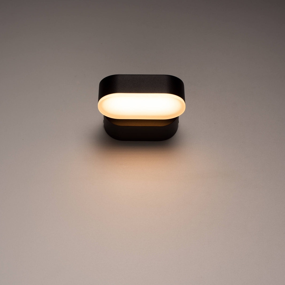 LED's Light LED-Außenleuchte - Modell Rieti - Warmweiß - IP44 wasserdicht - Schwarz