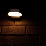 LED's Light LED-Außenleuchte - Modell Rieti - Warmweiß - IP44 wasserdicht - Schwarz