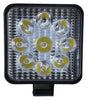 LED werklicht vierkant | verstraler 9x3 = 27W | 10 - 30 Volt | 6000K | IP67 - LEDPLANET.NL