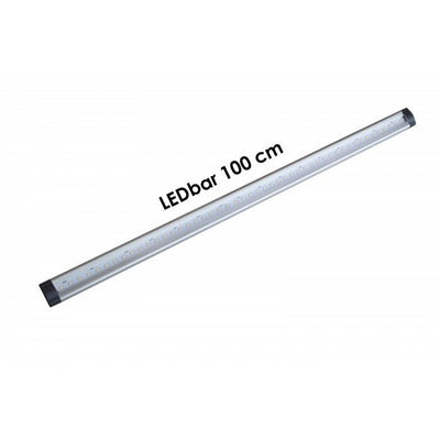 LED bar 100 cm touch control | 12 V DC | 10 W=100 W | warm white 3000 K | dimmable - LEDPLANET.NL