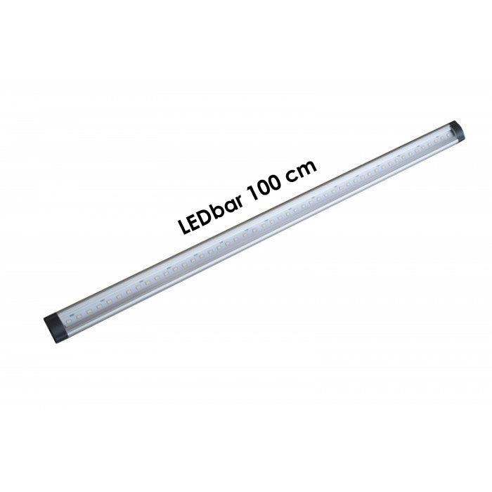 LED bar 100cm | 12V DC | 10W=100W | warm white 3000K | dimmable