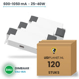 Doos met 120 stuks Dimbare LED-driver DALI - 25-40W - 600-1050 mA instelbaar - max. 42V - Boke