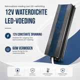 Waterdichte LED driver IP67 12V 60W - constante spanning en beveiligingen