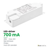 LED-driver voor LED-paneel - 28W - 700 mA - max. 42V - niet dimbaar - Philips