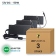 Doos met 3 stuks LED Driver 12V DC - 60W - 5A - Adapter met EU-stekker - IP41