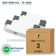 Doos met 3 stuks LED-driver voor LED-paneel - 21-40W - 500-1000 mA instelbaar - DC 28-42V - flikkervrij - Boke