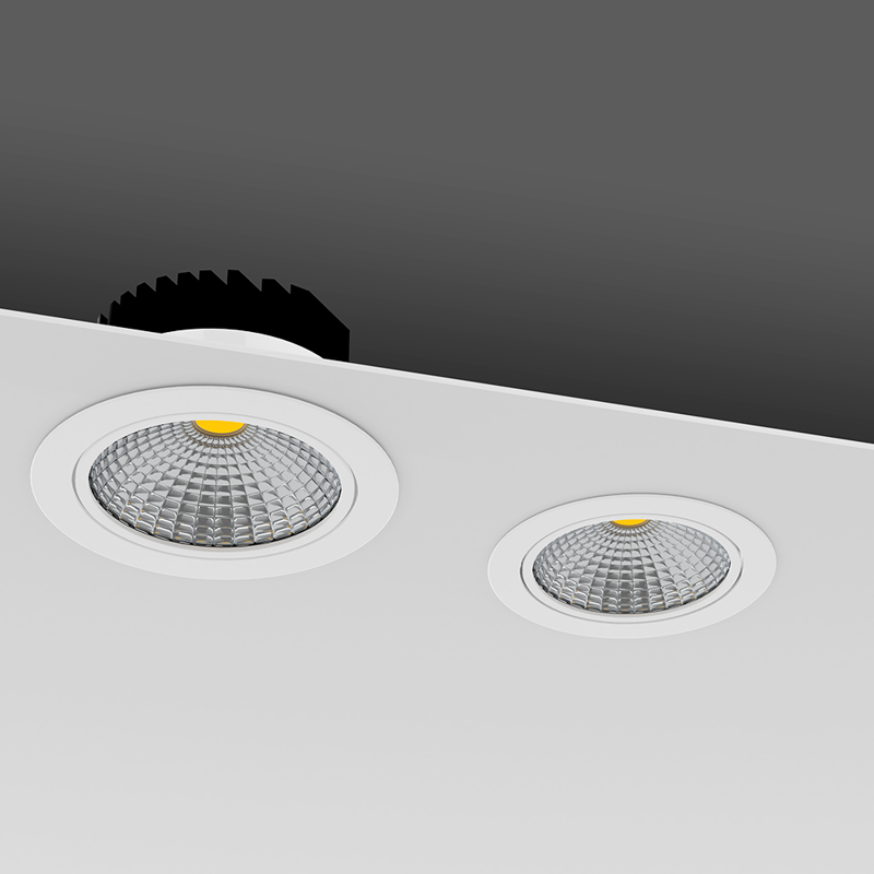 Faretto LED da incasso 3W - Bianco freddo 4000K - 225 lm - faretti da incasso in un soffitto