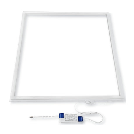 LED-Rahmenpanel 36W 3CCT mit weißem Rahmen und Treiber mit Lichtfarbschalter