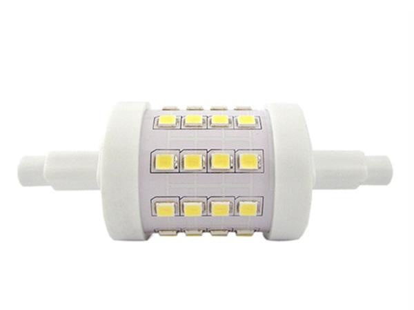 R7s LED lamp | 78x29mm | 5W=50W | koelwit 4000K | dimbaar