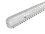 Oprawa hermetyczna LED Tri-Proof 1200mm 25W - pryzmatyczny klosz w zbliżeniu