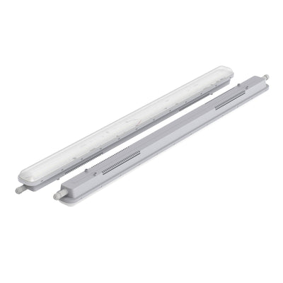 Plafoniera LED stagna Tri-Proof 1200mm 25W - plafoniera aperta con copertura separata