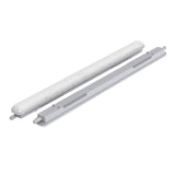 Réglette LED étanche Tri-Proof 1200mm 25W - boîtier et base de montage côte à côte