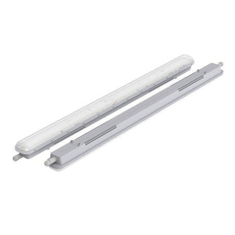 LED tri-proof armatuur 1200mm 36W - geopend armatuur met losse afdekking