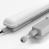 LED tri-proof armatuur 1500mm 50W - behuizing met kabelwartel en aansluitkap