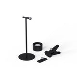 Rechargeable Table Lamp 240 Lumen - 3 Light Colors - Black