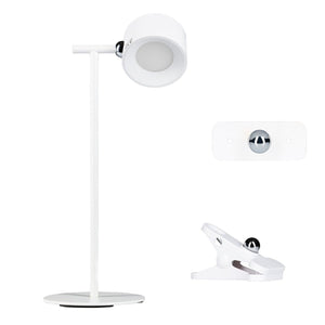 LED Rechargeable table lamp 240 lumens - 7.4W - Warm white 3000K / Cool white 4000K / Daylight white 6000K - 3-in-1 with magnetic bracket