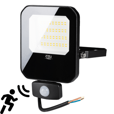 LED-Strahler 4200 Lumen - 30W - Kaltweiß 4000K - Bewegungsmelder - Tageslichtsensor - IP65 wasserdicht