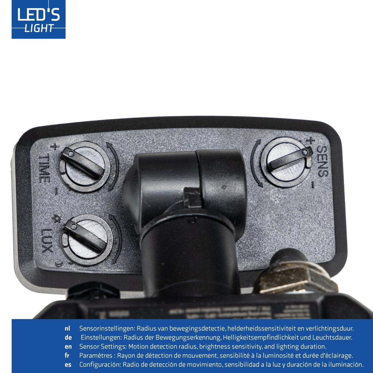 LED's Light Outdoor Lamp with Motion Sensor 4200 - Indoor and Outdoor - 30W