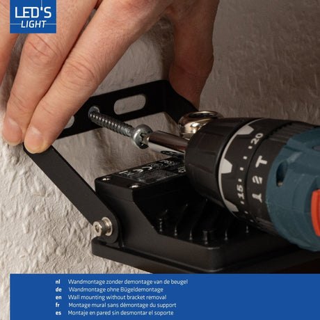 Projecteur LED - 1200 lumens - 10W - Blanc froid 4000K - IP65 - Compact