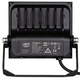 LED-Flutlicht 4100 Lumen - 30 W - Kaltweiß 4000 K - IP65 wasserdicht - IK08 stoßfest
